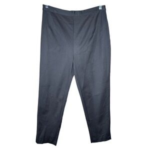Bill Blass 90s Women's Size 16 Gray Premium Stretch‎ Two Way Cropped Pants NWT